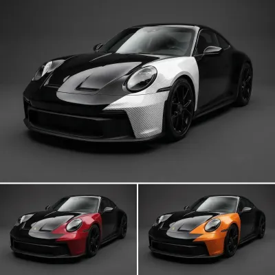 FMO Carbon Autofarbfolien als Meterware